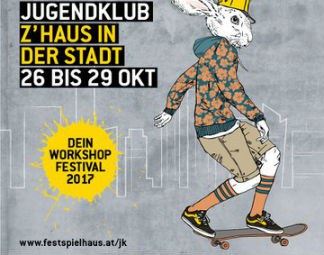 Jugendklub #9 von 26. bis 29 Oktober 2017 @ Festspielhaus St. Pölten, frei:raum St. Pölten, Jugendzentrum Steppenwolf, LAMES Sonnenpark, Jahn-Turnhalle und AK Niederösterreich